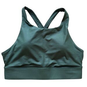 Fabletics No Bounce High Impact Sports Bra Women’s Small Green Wirefree